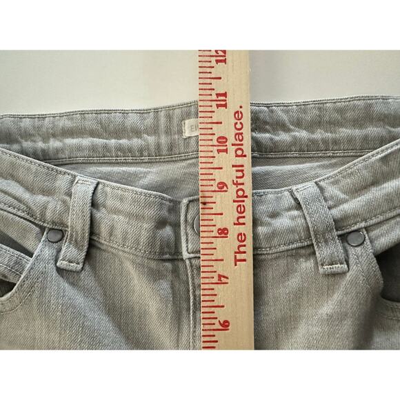 Eileen Fisher Sz 31x28 Gray Wash Organic Cotton Stretch Skinny Jeans Sustainable - Picture 6 of 9